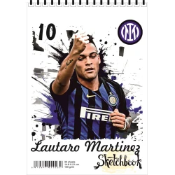 Блокнот Sketchbook Lautaro Martinez, A5, 30 листов Блокнот Sketchbook Lautaro Martinez, A5, 30 листов