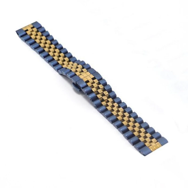 Ремешок Greatcase SW209 для TicWatch 22 mm Blue/Gold Ремешок Greatcase SW209 для TicWatch 22 mm Blue/Gold