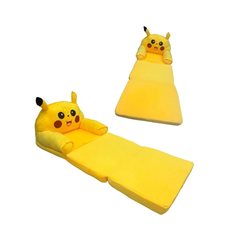Детское кресло Pikachu 15667-5U, желтое, 48х50х112 см Детское кресло Pikachu 15667-5U, желтое, 48х50х112 см