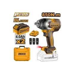 Аккумуляторный ударный гайковерт Ingco CIWLI2085