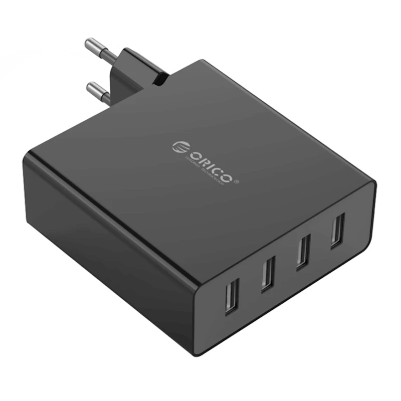 Зарядное устройство Orico DCW-4U-EU-BK-PRO Зарядное устройство Orico DCW-4U-EU-BK-PRO