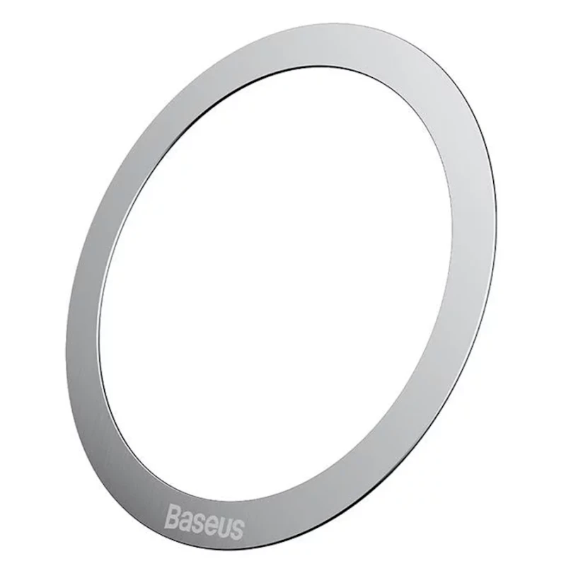 Магнитное кольцо-держатель для телефона Baseus Halo Series Magnetic Ring Silver, 2 шт Магнитное кольцо-держатель для телефона Baseus Halo Series Magnetic Ring Silver, 2 шт