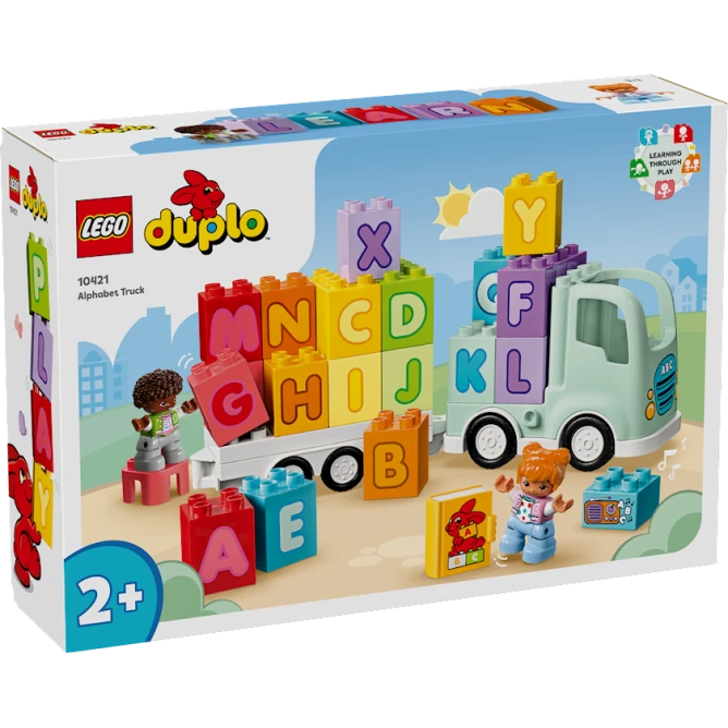 Конструктор LEGO Duplo Alphabet Truck 10421, от 2 лет, 36 элементов