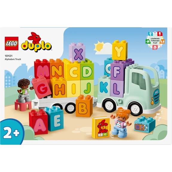 Конструктор LEGO Duplo Alphabet Truck 10421, от 2 лет, 36 элементов