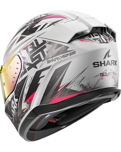 Motosikl dəbilqəsi Shark Skwal Blast R Mat Grey-Purple M (HE0921ESVKM)