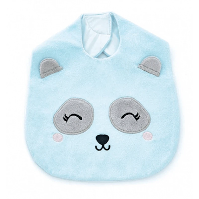 Слюнявчик Babyjem Panda 480 , голубой