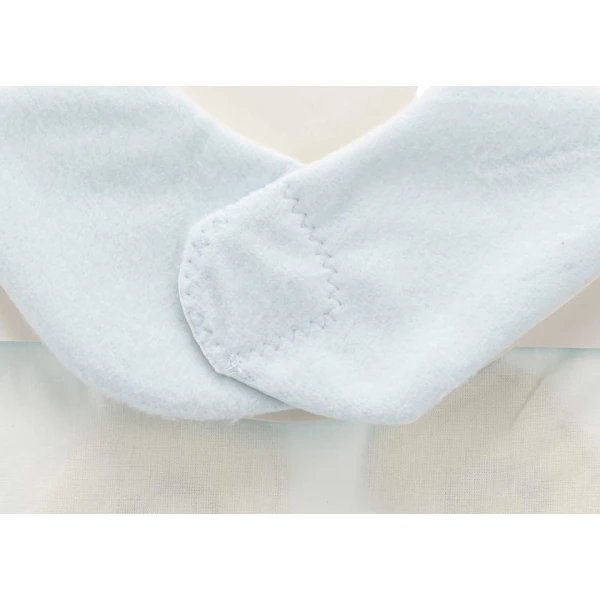 Слюнявчик Babyjem Panda 480 , голубой