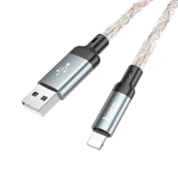 Kabel Hoco U112 Shine USB to Lightning Grey