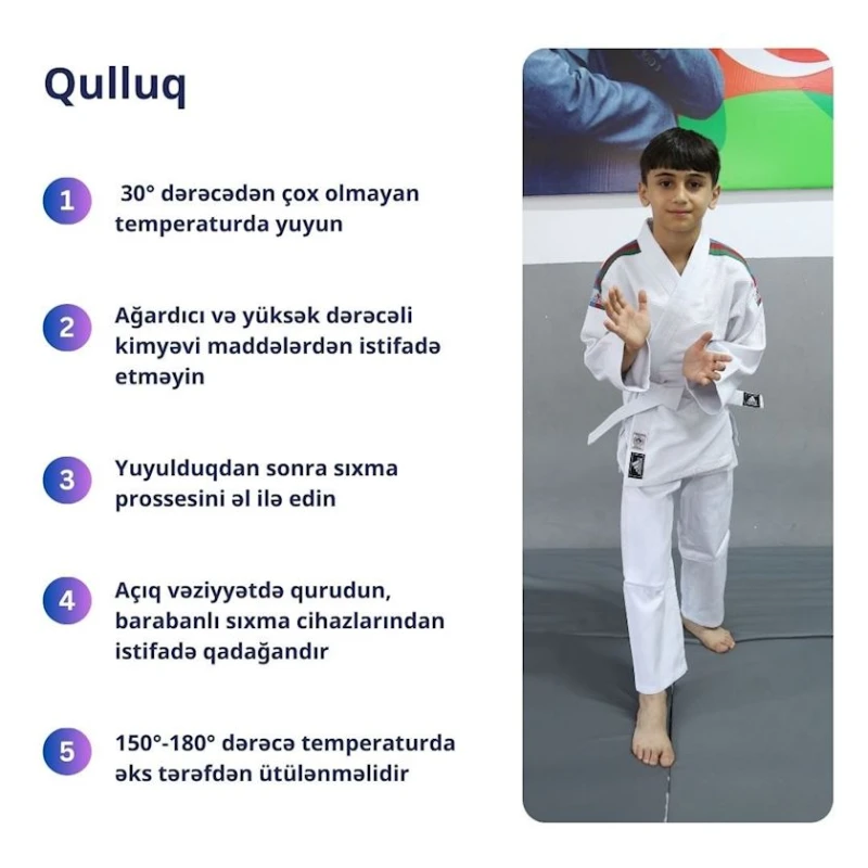 Кимоно для занятий дзюдо Adidas 2001013, 130 см