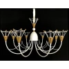Люстра подвесная Şəms Aydınlatma 85034-8, 8xE14, белая/золотистая, металл - 88155-8 WT Люстра подвесная Şəms Aydınlatma 85034-8, 8xE14, белая/золотистая, металл - 88155-8 WT