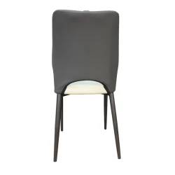 Stul Nurayza Concept, eko dəri/metal, krem, 45х46х80 sm Stul Nurayza Concept, eko dəri/metal, krem, 45х46х80 sm