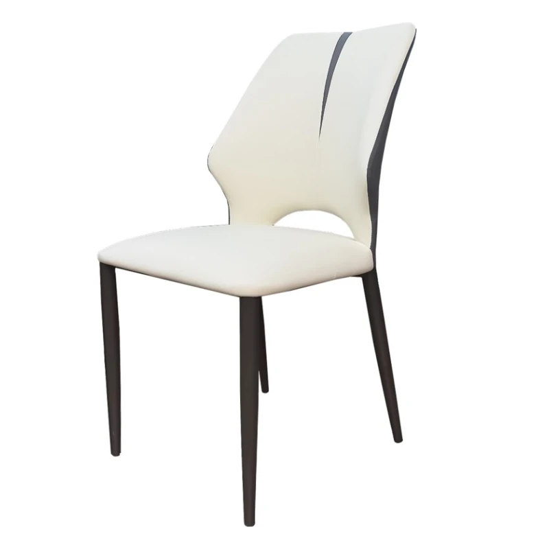 Стул Nurayza Concept, экокожа/металл, кремовый, 45х46х80 см Стул Nurayza Concept, экокожа/металл, кремовый, 45х46х80 см