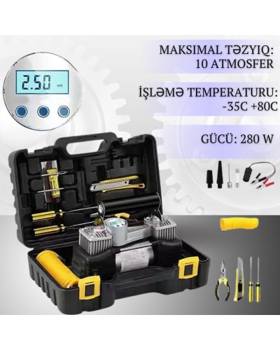 Avtomobil üçün kompressor EB 954, 280 Vt