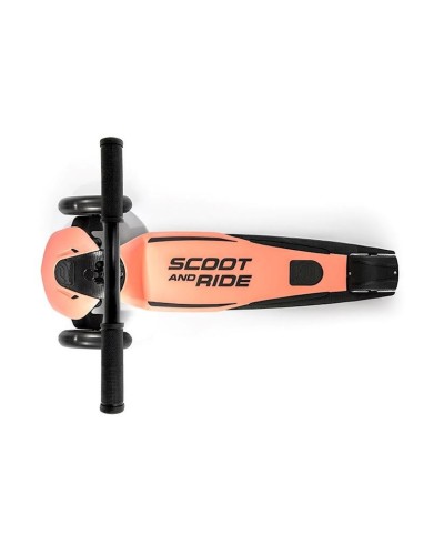 Samokat Scoot&Ride, qara/narıncı, 58x26x62.5 sm