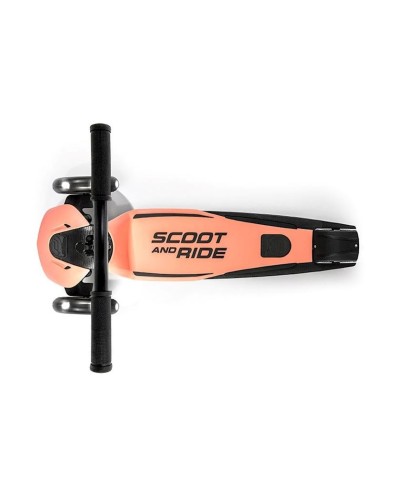 Samokat Scoot&Ride, qara/narıncı, 58x26x62.5 sm