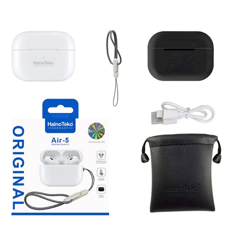 Qulaqlıq Haino Teko Air-5 White Qulaqlıq Haino Teko Air-5 White