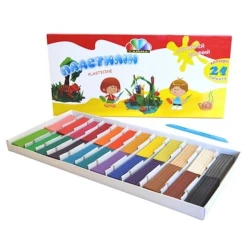 Пластилин Гамма 331013, 24 цвета, 480 г Пластилин Гамма 331013, 24 цвета, 480 г