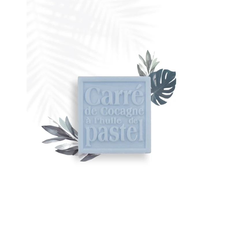 Туалетное мыло Graine de Pastel Soap Cube Bleu Alazato, 125 г