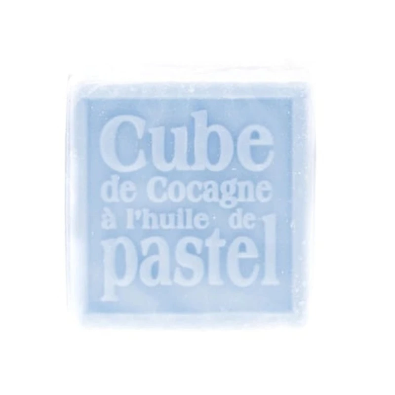 Туалетное мыло Graine de Pastel Soap Cube Bleu Alazato, 125 г