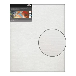 Холст на подрамнике Гамма Старый мастер, 40x50 см, 370 г/м², лен, 1 шт, мелкое зерно, белый