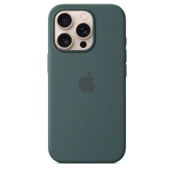 Чехол Apple Silicone Case with MagSafe для iPhone 16 Pro Lake Green (Официальная гарантия)