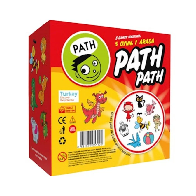 Игра Redka Path Path, картон, 54 карточек, от 4 лет Игра Redka Path Path, картон, 54 карточек, от 4 лет
