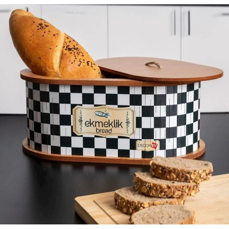 Хлебница NH_CSE, 34x20 см, дерево, коричневая Хлебница NH_CSE, 34x20 см, дерево, коричневая