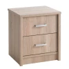 Прикроватная тумбочка JYSK Evetofte, 36x40x46 см, бежевая Прикроватная тумбочка JYSK Evetofte, 36x40x46 см, бежевая