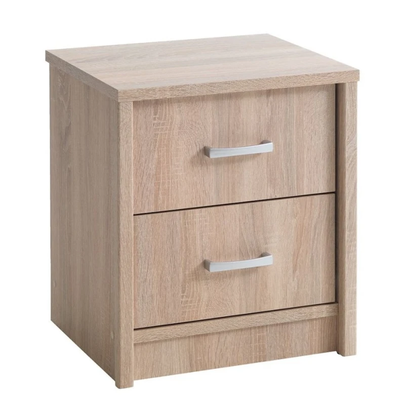 Прикроватная тумбочка JYSK Evetofte, 36x40x46 см, бежевая Прикроватная тумбочка JYSK Evetofte, 36x40x46 см, бежевая