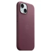 Чехол Apple FineWoven Case with MagSafe - Mulberry Model A3132 для iPhone 15 (MT3E3ZM/A)