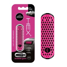 Avtomobil üçün ətirləndirici Aroma Car HEX Bubble gum, polimer - 83582
