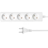 Удлинитель 2E 5XCEE7/17 1.5 м, 5-розеточный, White (2E-U0510M1.5)