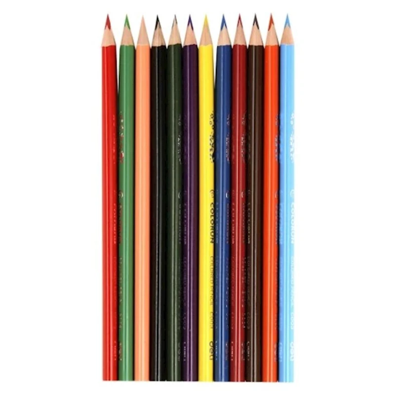 Набор карандашей Deli ColoRun C002 00, 12 шт