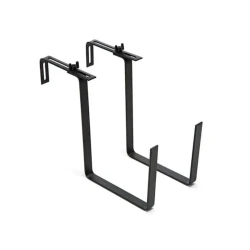 Крепление для цветочного ящика Lamela LA623-04, 17x23 см, металл, черный Крепление для цветочного ящика Lamela LA623-04, 17x23 см, металл, черный