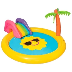 Uşaq hovuzu Bestway Island 53071, 237х201х104 sm, 2+ yaş, rəngbərəng