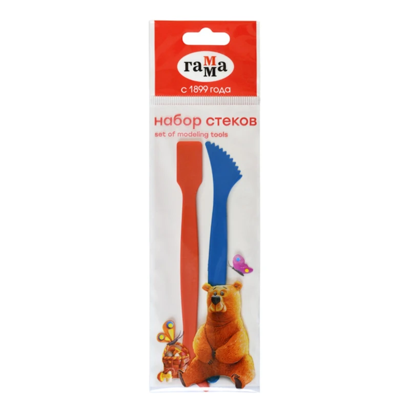 Stek dəsti Гамма yapma üçün, plastik, 2 əd