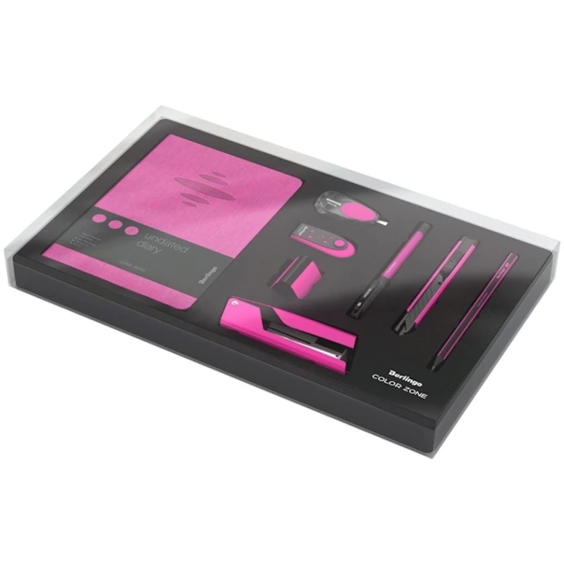 Dəftərxana ləvazimatları dəsti Berlingo Color Zone Spb_02003, 8 əşya