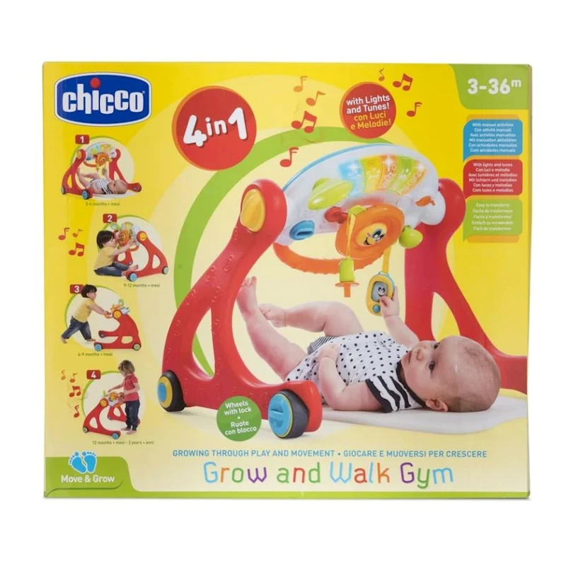 İnkişaf oyun mərkəzi Chicco Grow and Walk 4 in 1, 3-36 ay İnkişaf oyun mərkəzi Chicco Grow and Walk 4 in 1, 3-36 ay