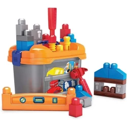 Конструктор Mega Bloks First Builders Lil' Building Workbench GNT92, 2+ года, 36 элементов Конструктор Mega Bloks First Builders Lil' Building Workbench GNT92, 2+ года, 36 элементов