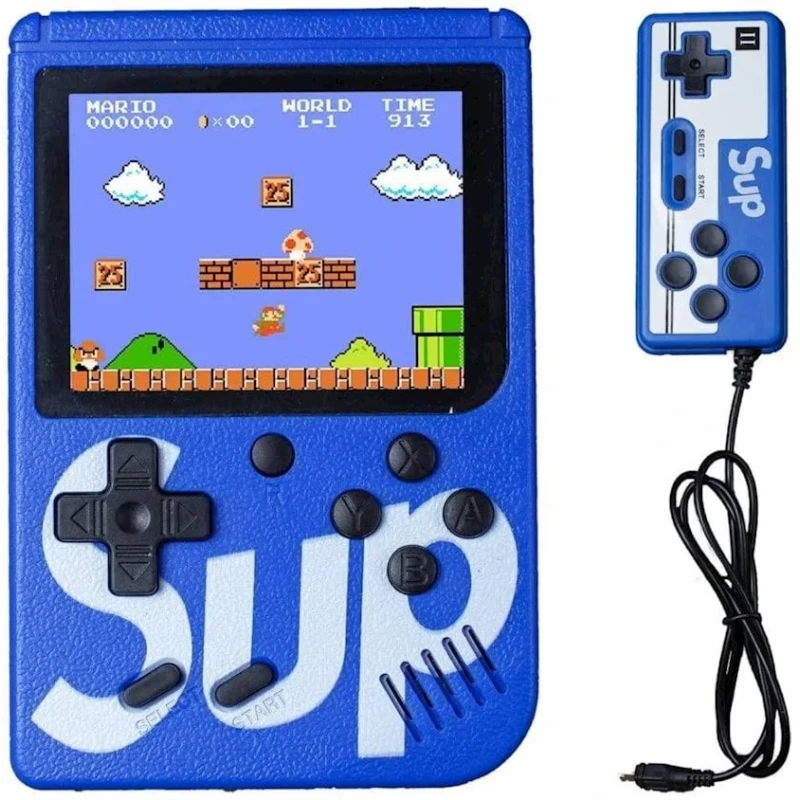 Портативная игровая приставка SUP Game Box PLUS Retro Blue Портативная игровая приставка SUP Game Box PLUS Retro Blue