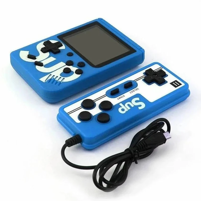 Портативная игровая приставка SUP Game Box PLUS Retro Blue Портативная игровая приставка SUP Game Box PLUS Retro Blue