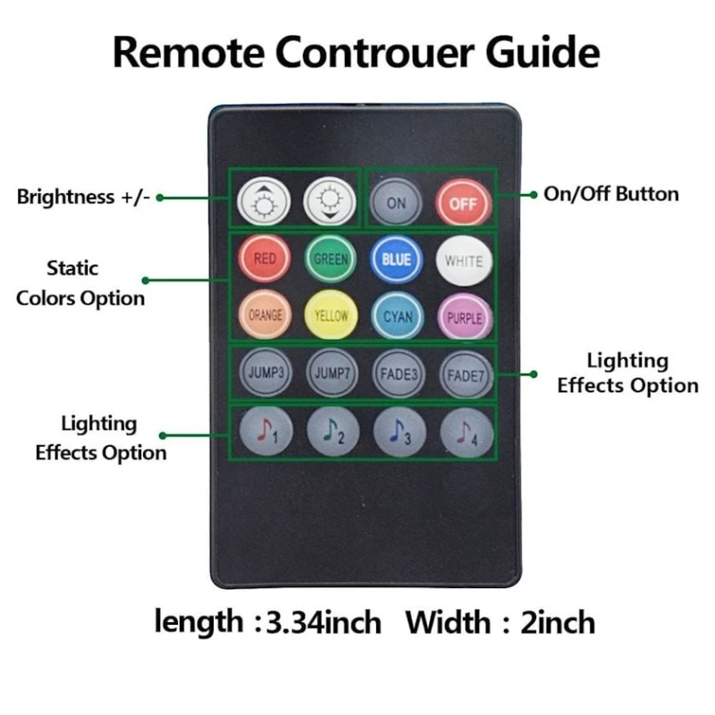 Avtomobil ayaqaltıları üçün işıqlandırma Atmosphere Lamp