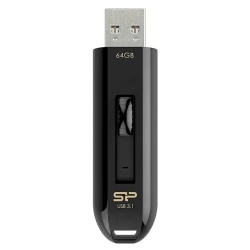 Флешка Silicon Power Blaze B21 64 GB Black (SP064GBUF3B21V1K)