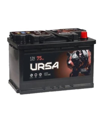 Avtomobil akkumulyatoru Ursa Extra Power 6СТ 75Ah 720A R+