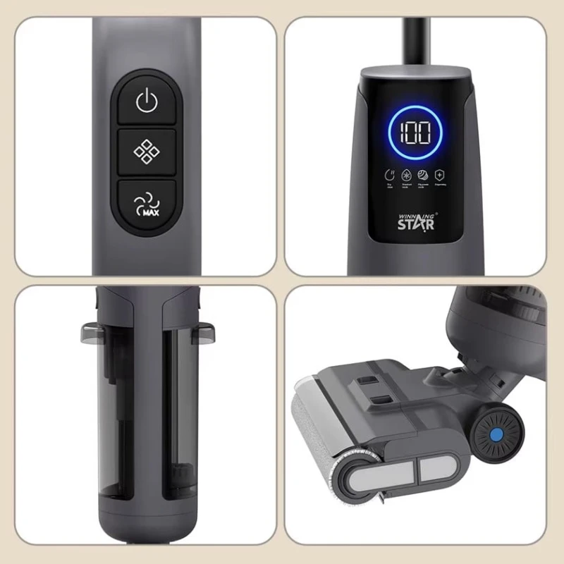 Вертикальный беспроводной пылесос Winning Star ST-4604 Вертикальный беспроводной пылесос Winning Star ST-4604