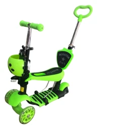 Детский самокат BB-507, светло-зеленый
