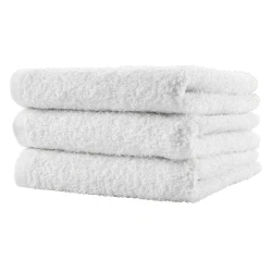 Полотенце для лица и рук JYSK Flisby, 40x60 см, xлопок, белый Полотенце для лица и рук JYSK Flisby, 40x60 см, xлопок, белый