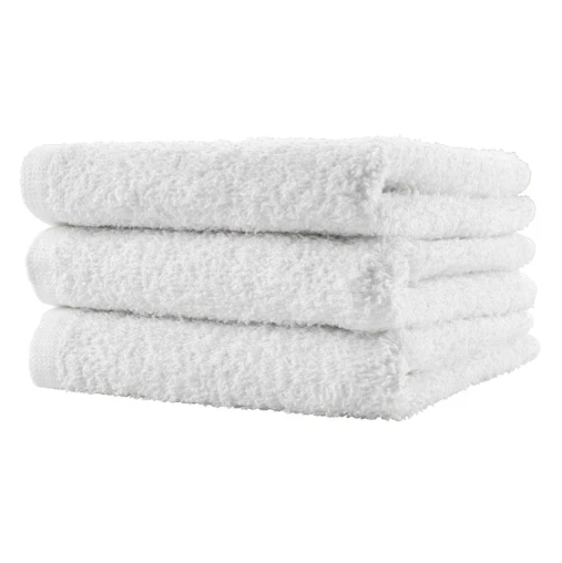 Полотенце для лица и рук JYSK Flisby, 40x60 см, xлопок, белый Полотенце для лица и рук JYSK Flisby, 40x60 см, xлопок, белый