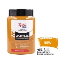 Akril boya Rosa Studio 452 Golden Ochre, 400 ml