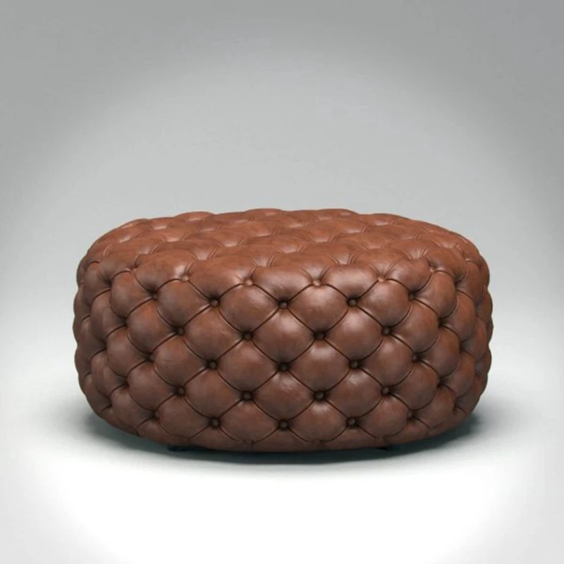 Пуфик 130, коричневый, 40x70x70 см Пуфик 130, коричневый, 40x70x70 см